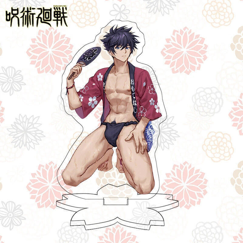 Jujutsu Kaisen Itadori Yuji Gojo Satoru Acrylic Stand Figure Desk Table Display 07FC0E-D4 - KOEEK