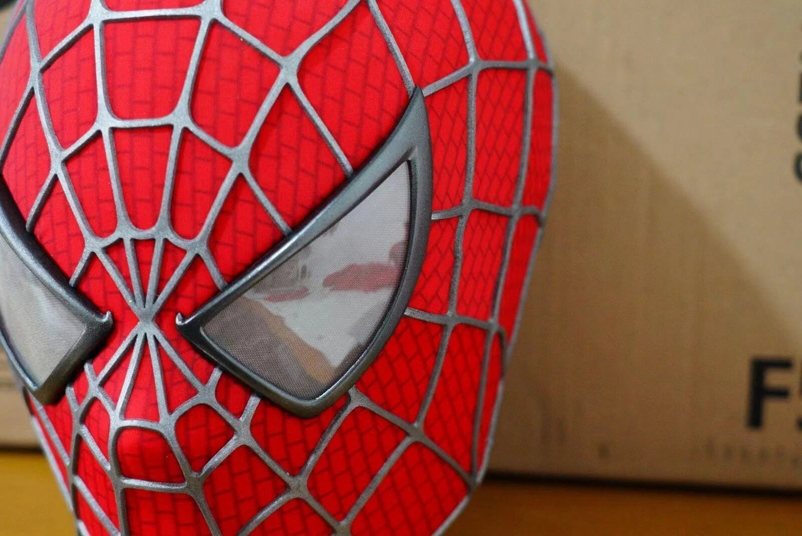 Toby Classic Spider-man Helmet Cosplay 3D Mask Halloween Costume Prop 07FC0E-D4 - KOEEK