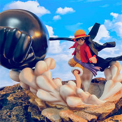 1/12 Black Wired Cloak Jacket Coat for 6" SHF Luffy One Piece Figure (No Figure) 07FC0E-D4 - KOEEK