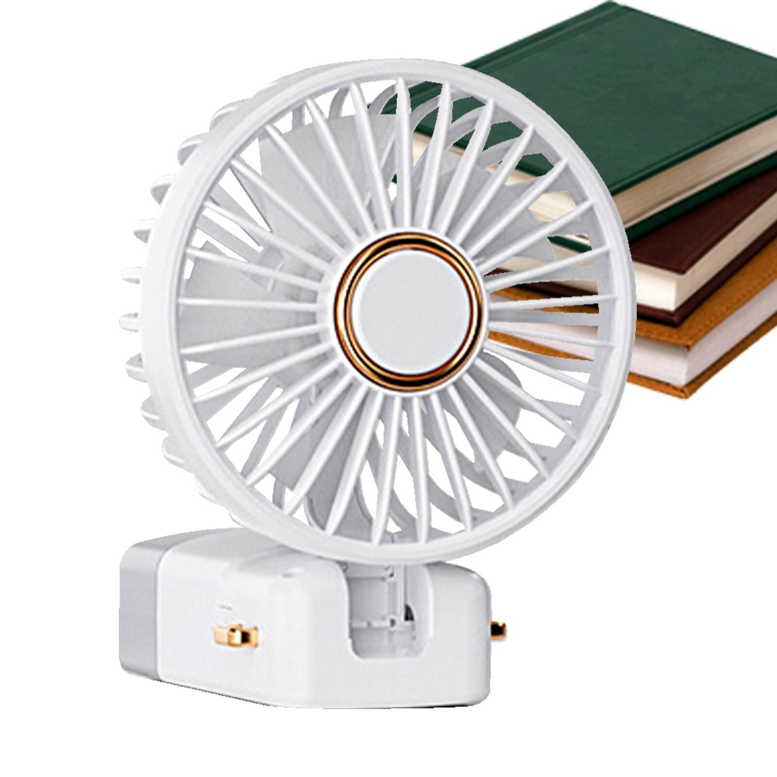 new USB Rechargeable Mini Fan Portable Handheld Desktop Air Cooler Travel Outdoor koeek - KOEEK