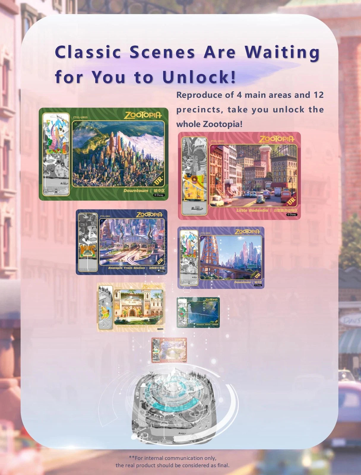 #12 Disney Zootopia Memorial Trading Card Box Collectible Set Sealed Card Fun 07FC0E-D4 - KOEEK
