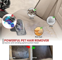 Mini Electric Brush Head - Pet Hair Removal Vacuum Cleaner Attachment 07FC0E-D4 - KOEEK