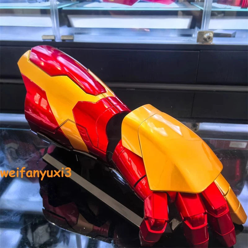 US SHIP!!! Updated Iron Man MK42 Gauntlet Arm 1:1 Wearable Armor Voice Remote 07FC0E-D4 - KOEEK