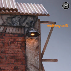 MMMTOYS The Ashen Alcove Scene Base For 1/12 Scale Action Figure 07FC0E-D4 - KOEEK
