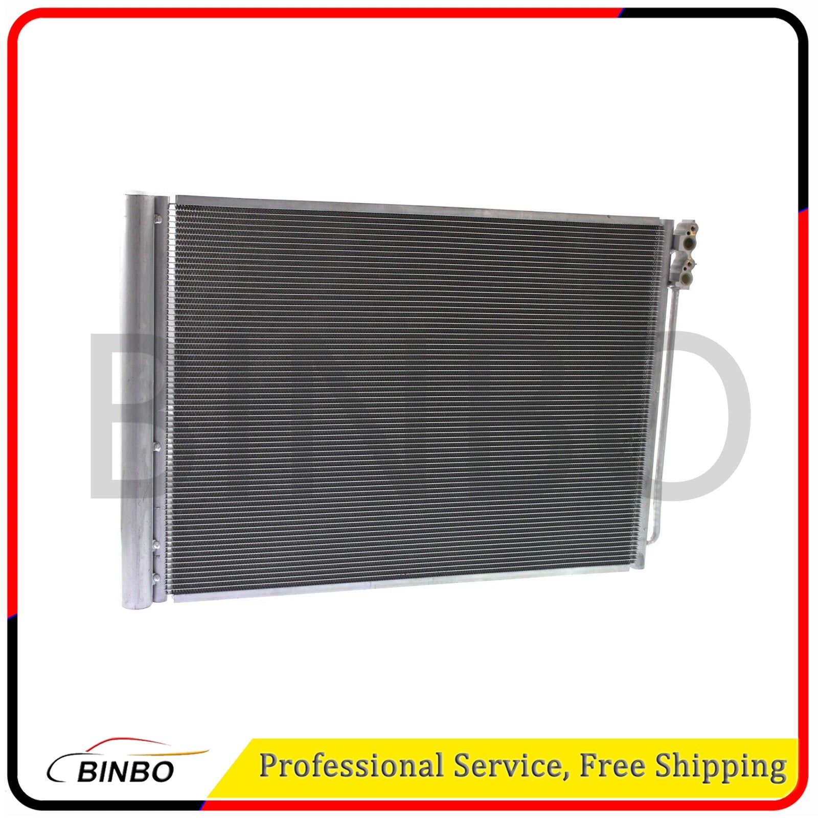 For 2011-2016 BMW 535i 2012-2016 640i 528i 2.0L 3.0L Aluminum Core AC Condenser 07FC0E-D4 - KOEEK