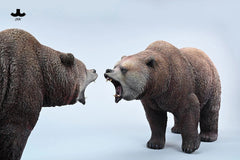 1/6 JXK Brown Bear Model Realistic Fierce Animal Soldier Scene GK Statue Toy 07FC0E-D4 - KOEEK
