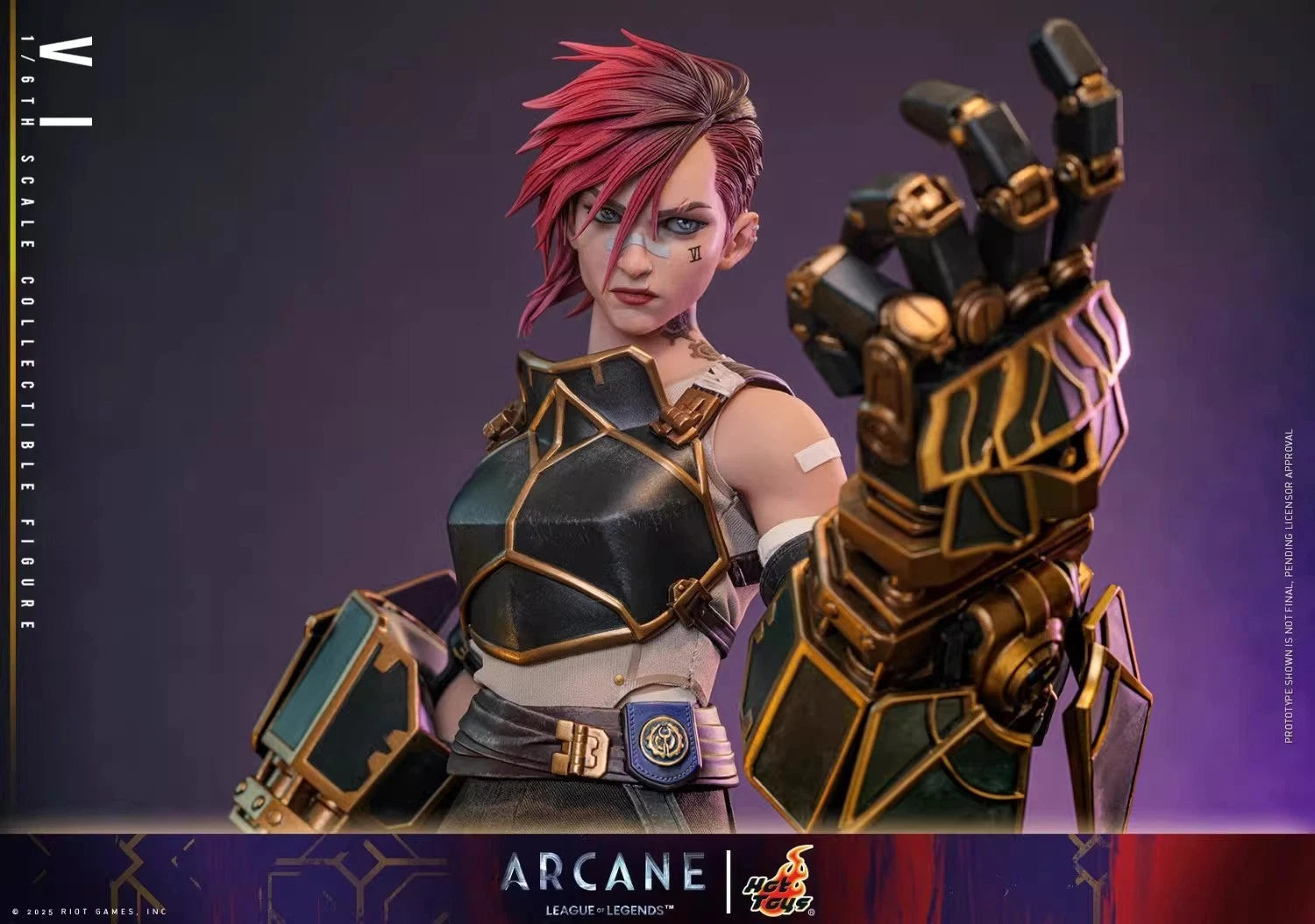 IN STOCK Hot Toys TMS138 1/6 Arcane League of Legends Vi 12" Action Figure Model HOT_TOYS - KOEEK
