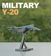 PLA 1/500 Y-20  Transport Aircraft Diecast Finished Product Model 07FC0E-D4 - KOEEK
