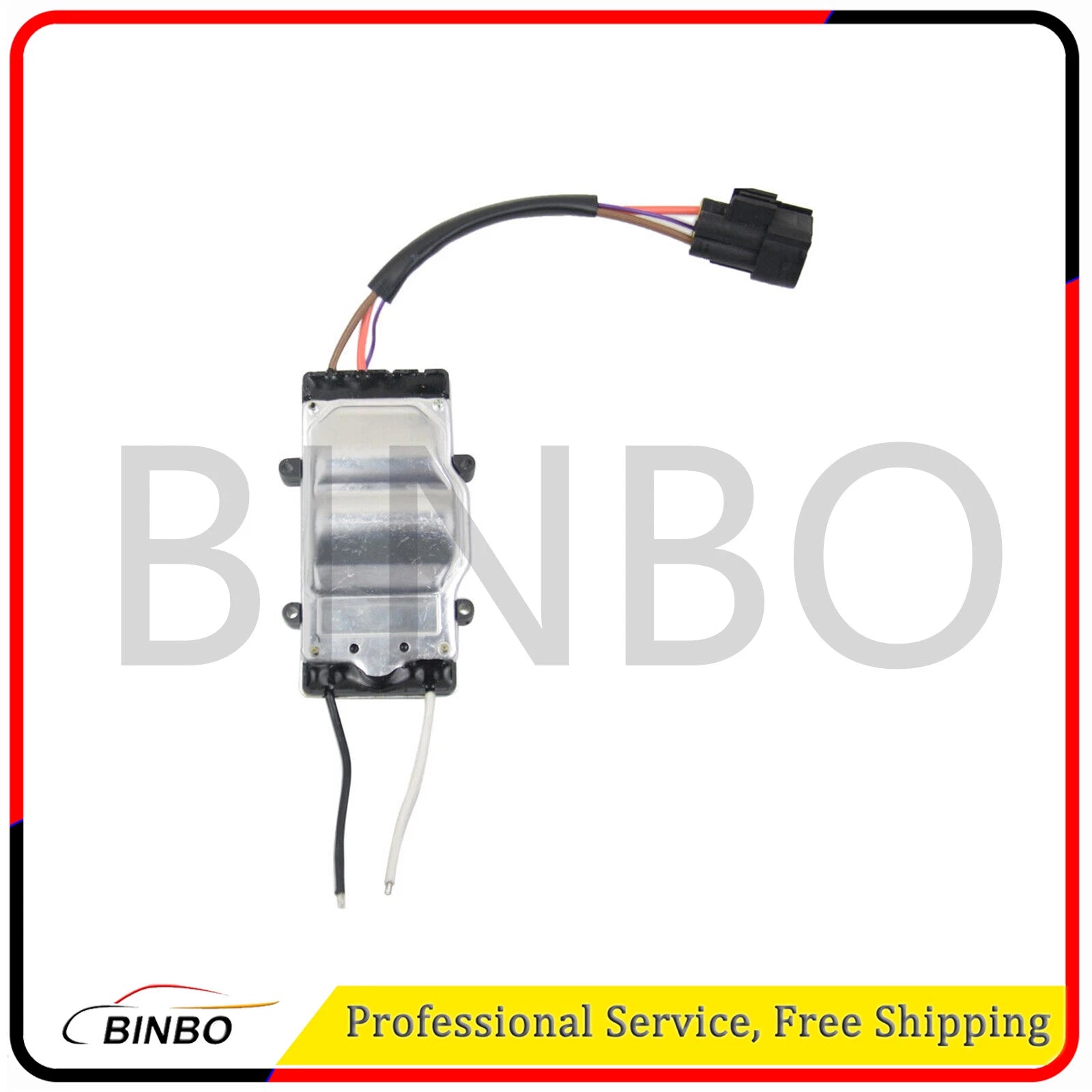 1*Radiator Fan Control Module 7525508 17117561757 for BMW 3Series E46 1137328080 07FC0E-D4 - KOEEK