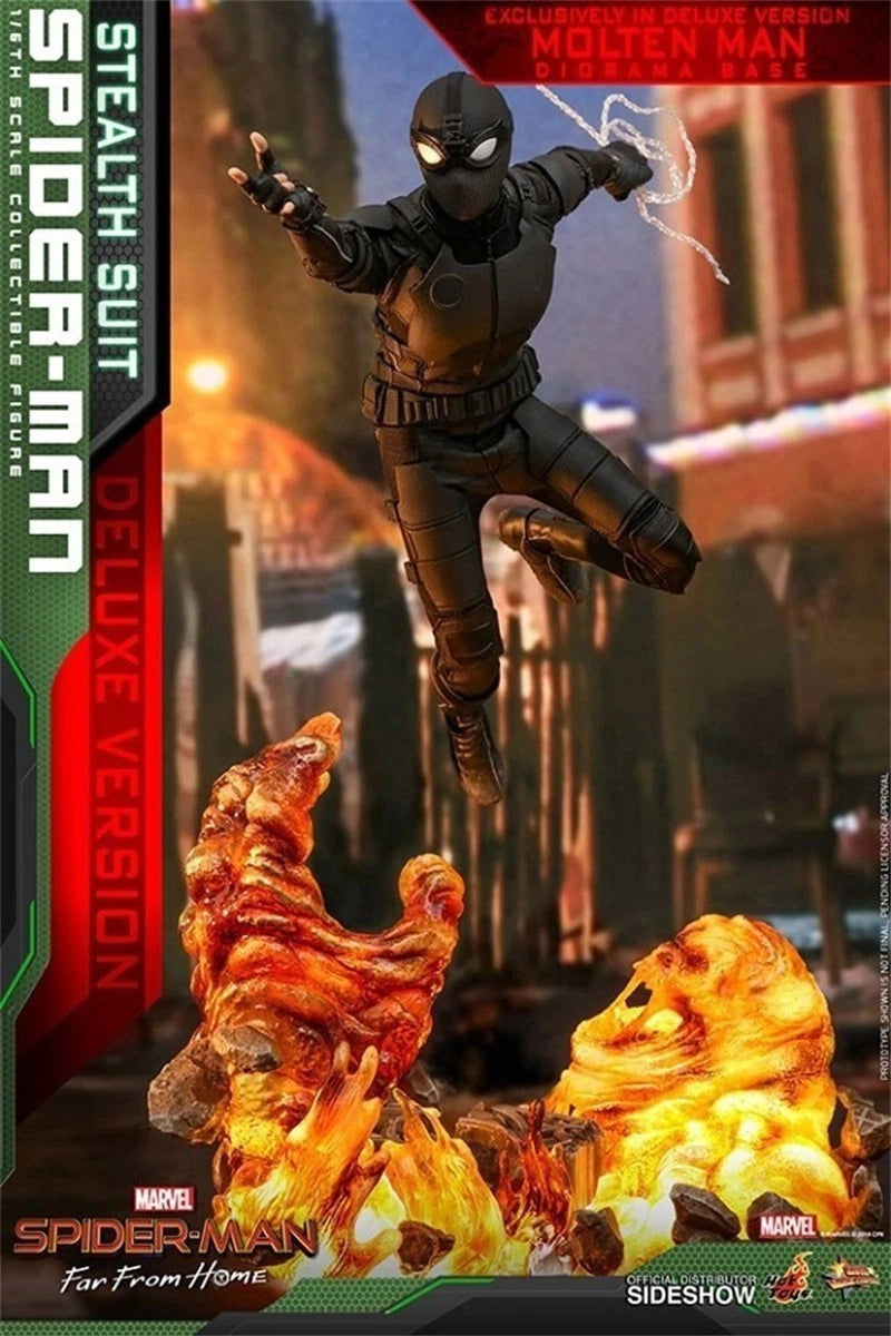 Hot Toys MMS541 Spider-man Far From Home Stealth Suit Deluxe Ver. 1/6 Figure Toy HOT_TOYS - KOEEK