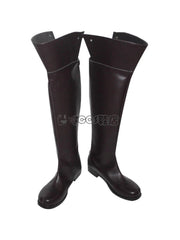 Anime Attack On Titan Eren Jager Cosplay Shoes Cos Shingeki no Kyojin Long Boots 07FC0E-D4 - KOEEK