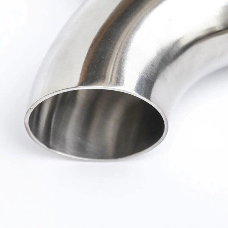 304 Stainless Steel 3 Way Y-Shape Pipe Tee Piece 90° Exhaust Tube Polished Tool 07FC0E-D4 - KOEEK