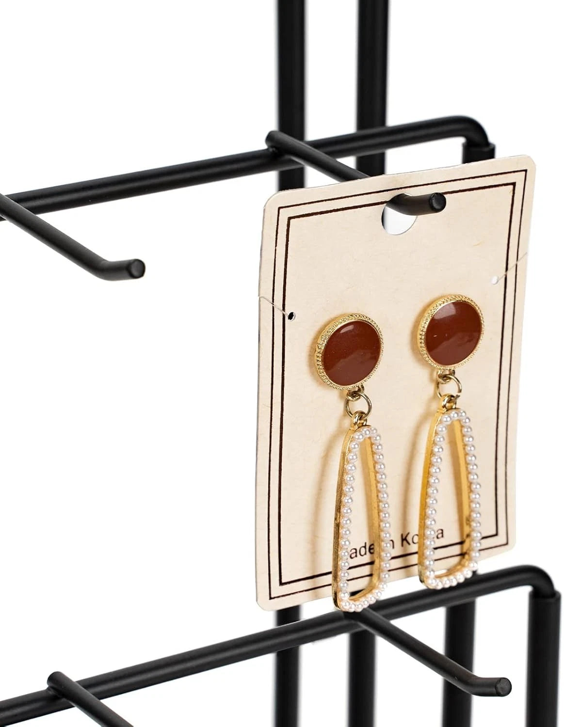 Earring display rack,  for selling earrings, bracelets,and hair accessories. 07FC0E-D4 - KOEEK