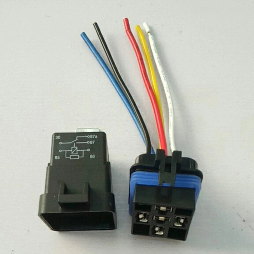 12 V Waterproof Socket Trailer Connector Bracket Automotive Truck Relay 07FC0E-D4 - KOEEK