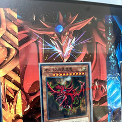 Anime Yu-Gi-Oh! Egyptian God Card Protection Frame Display Stand (No Card） 07FC0E-D4 - KOEEK