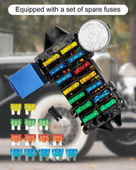new 14 Circuit Universal Wiring Harness Fit for Street Muscle Car Hot Rod Rat XL... 07FC0E-D4 - KOEEK