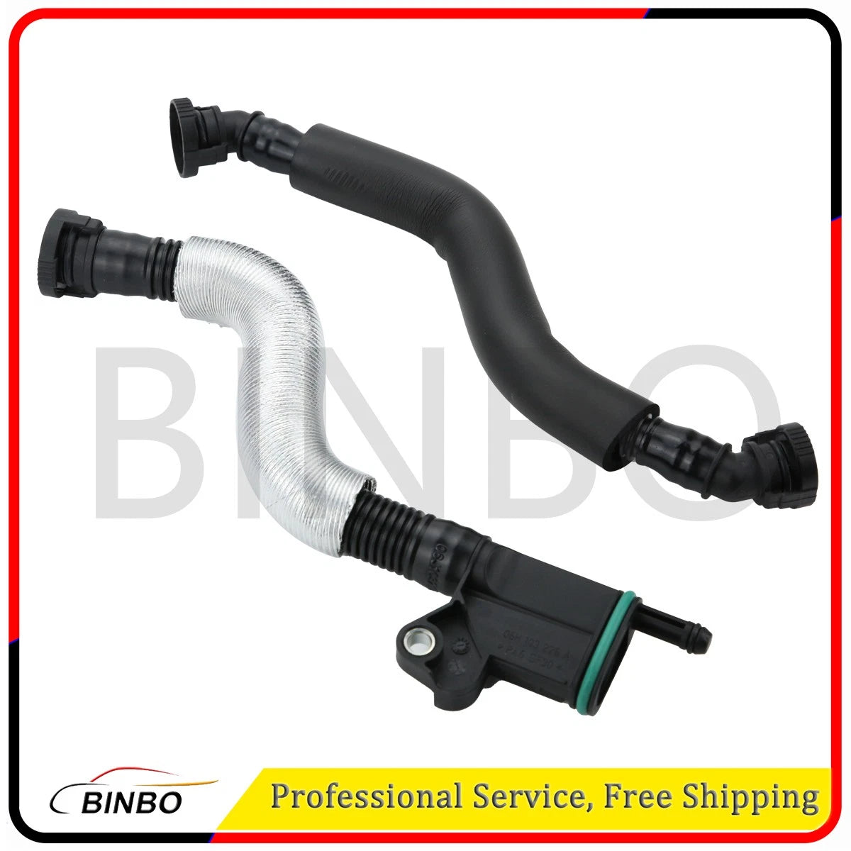 OIL SEPARATOR PCV VALVE & PIPE for 05-14 A4 A5 TT CC EOS GTI JETTA PASSAT TIGUAN 07FC0E-D4 - KOEEK
