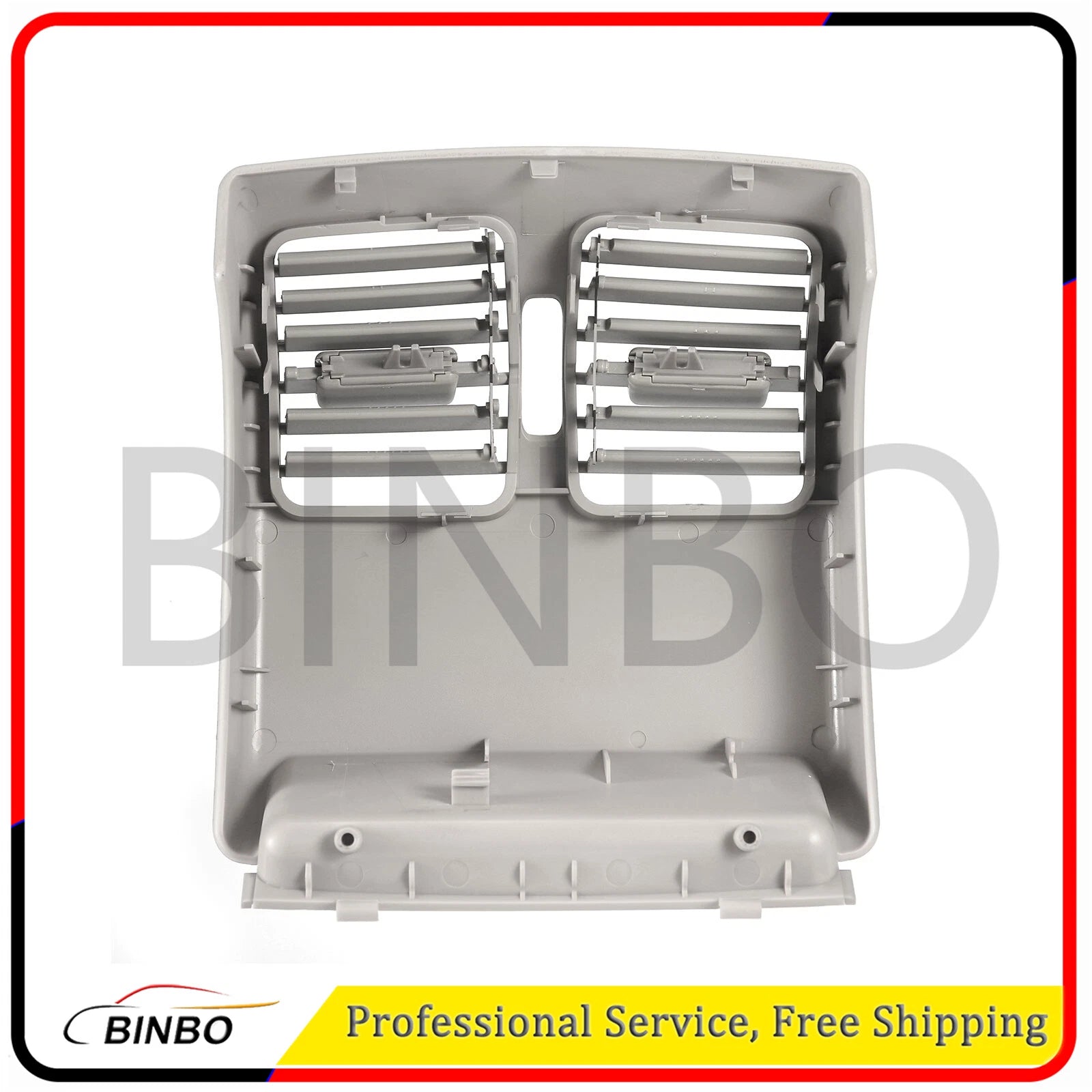 Rear Air Grille AC Outlet Air Vent for Mercedes-Benz C Class W204 07-13 Gray 07FC0E-D4 - KOEEK