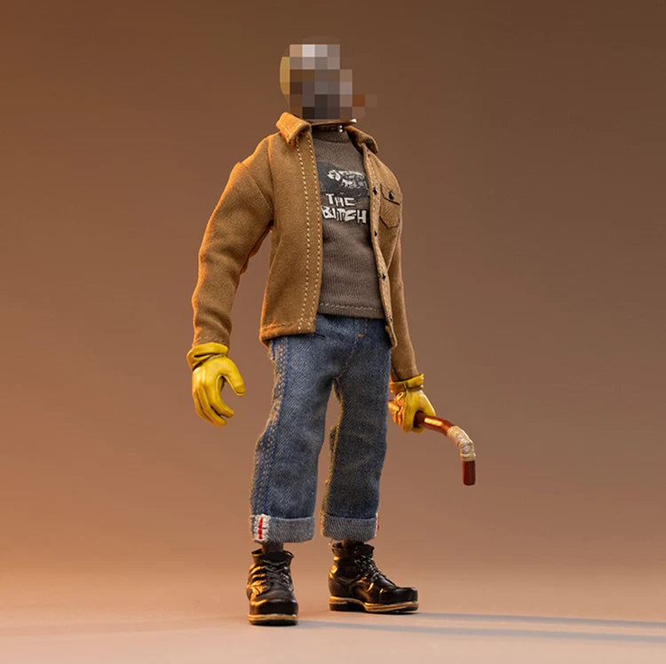 1/12 Scale Male Soldier Clothes Casual Khaki Shirts&Jeans&T-shirt Suit F 6" Body 07FC0E-D4 - KOEEK