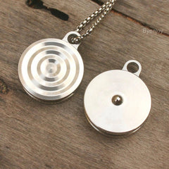 Spinning Top Finger Spinner Hand Fidget EDC Toy Keychain Necklace Pendant Gifts 07FC0E-D4 - KOEEK