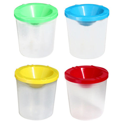 new  10 Pcs Kids Painting Container Cups Anti-falling Graffiti Tool Child