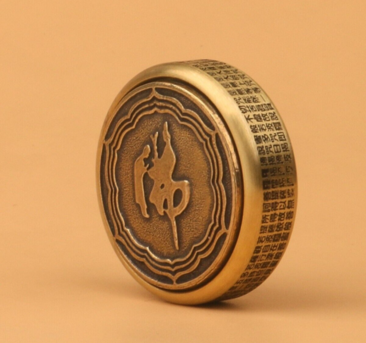 Fidget Spinner Zen Buddha Hand Spinner Stress Relief Gifts Metal EDC Fidget Toys 07FC0E-D4 - KOEEK