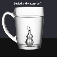 Solid TC4 Titanium Alloy Outdoor EDC Multi Tools Waterproof Medicine Pill Box 07FC0E-D4 - KOEEK