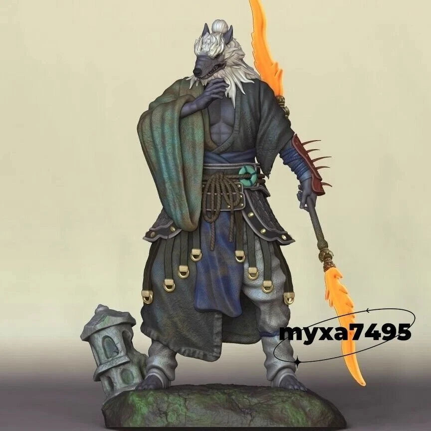 Black Myth Wukong Resin Figure Guang Zhi Wolf Demon Unassembled Unpainted Model 07FC0E-D4 - KOEEK