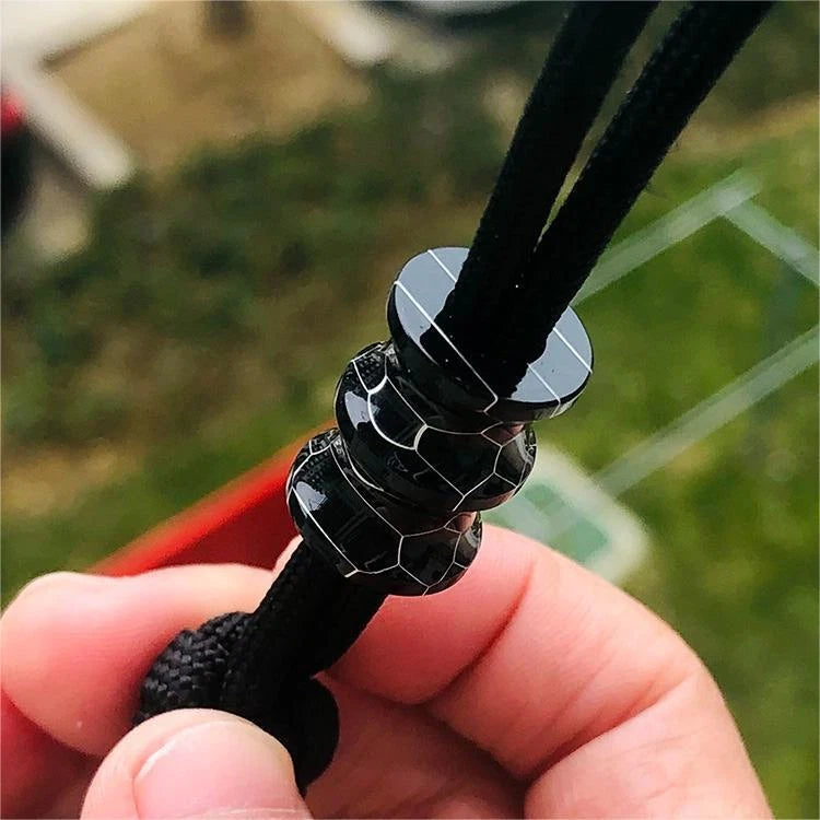 1PC Resin Knife Lanyard Bead Paracord Necklace Pendant Bracelet Making EDC Beads 07FC0E-D4 - KOEEK