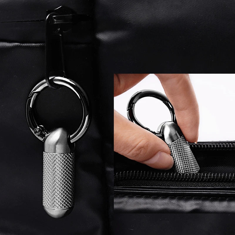 Outdoor EDC Titanium Alloy Waterproof Pill Storage Box Travel Survival Container 07FC0E-D4 - KOEEK
