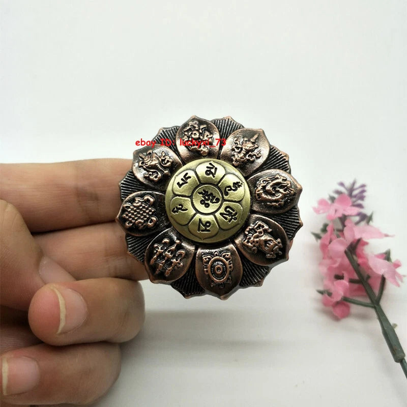 Autism Fidget Spinner Hand Spinner 12 Zodiac Metal Stress Relief ADHD Toys Gifts 07FC0E-D4 - KOEEK