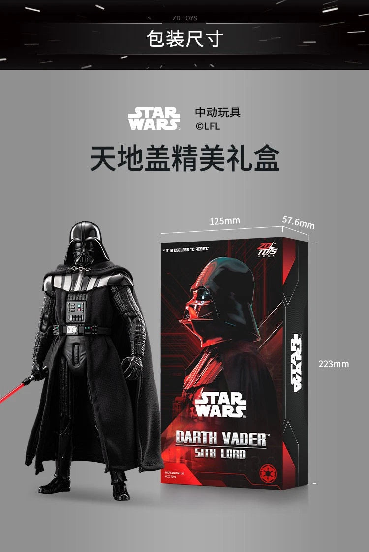 ZD Toys Star Wars The Mandalorian & Grogu Darth Vader Action Figure Set 07FC0E-D4 - KOEEK