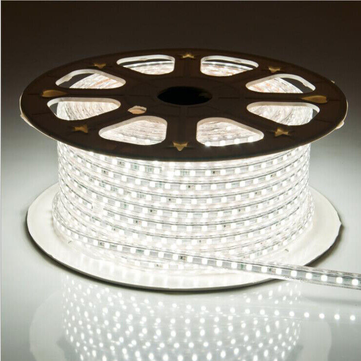 1-15M 24V 2835 120LED/M IP67 White Waterproof Flexible Rope Sign LED Strip Light 07FC0E-D4 - KOEEK