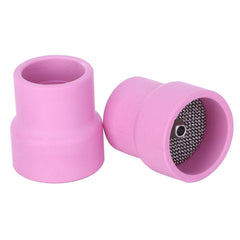 new 2Pcs Industrial Ceramic Welding Cup For WP‑9/20/25 Series ‑Cooled Torch 12 koeek - KOEEK