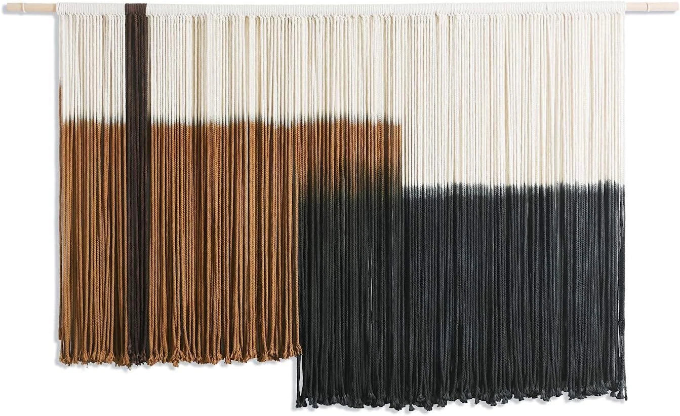 Large Dip Dyed Tapestry Fiber Wall Hanging Art Bohemian Bedroom Decoration 07FC0E-D4 - KOEEK