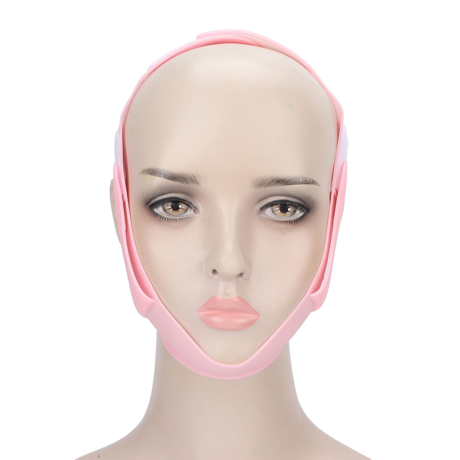 new Strap Double Chin Reducer V Line Face Tightening Lifting Belt(Pink ) HGF koeek - KOEEK