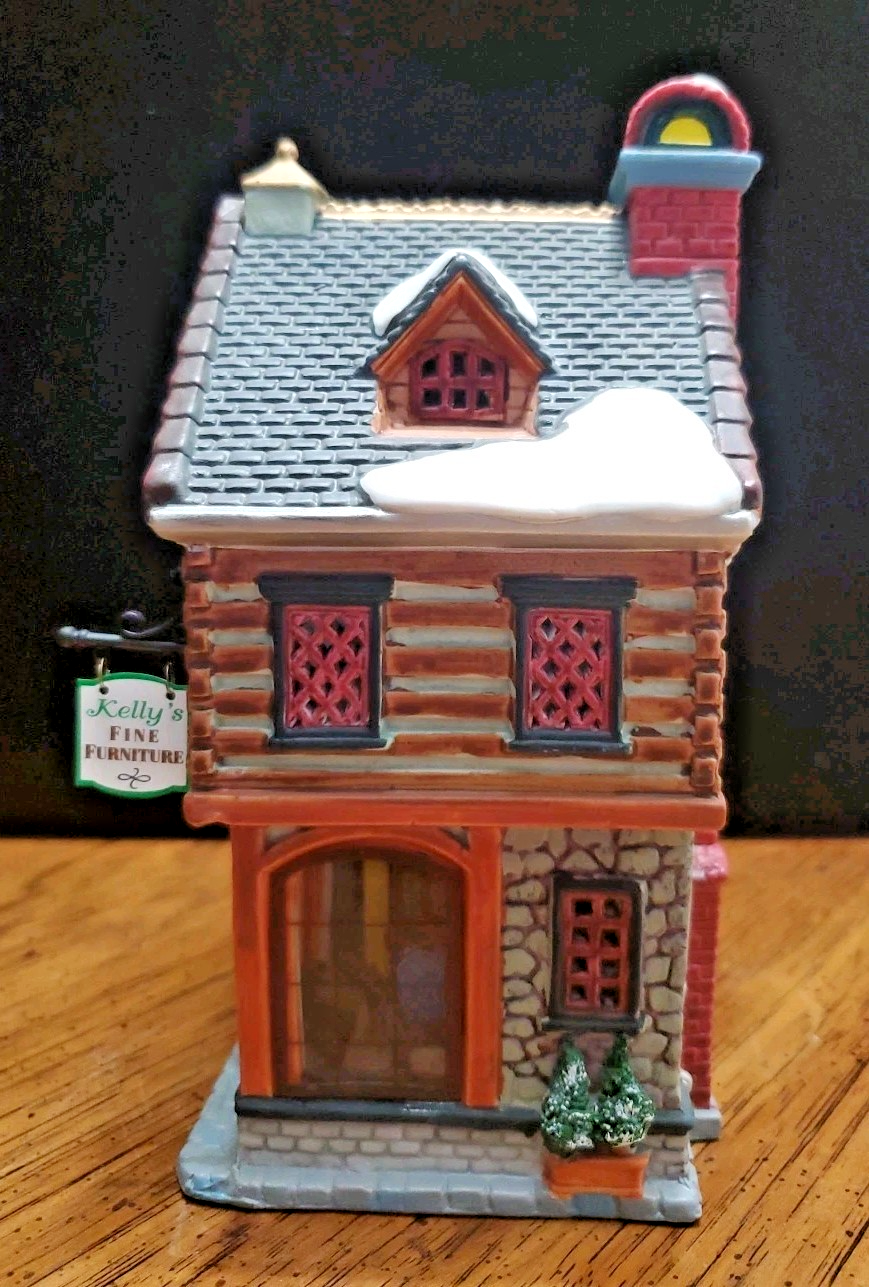 Lemax Caddington Village Kelly's Fine Furniture Porcelain Lighted Christmas LEMAX - KOEEK
