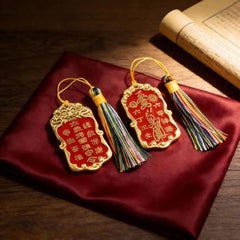 Alloy Chinese Style Car Hanging Ornament Home Decor Gift Pendant 07FC0E-D4 - KOEEK