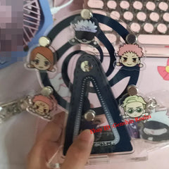 Anime Jujutsu Kaisen Cute Figure Ferris Wheel Acrylic Desktop Stand Decor Gift 07FC0E-D4 - KOEEK