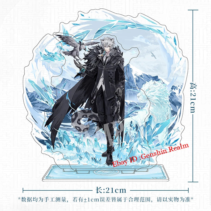 Anime Arknights SilverAsh Acrylic Desktop Stand Figure Collection Decor Gift 07FC0E-D4 - KOEEK