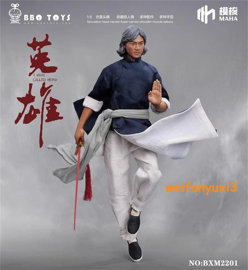 IN STOCK BBOTOYS BXM2201 A Man Called Hero Ekin Cheng 1/6 Action Figure Toy BBOTOYS - KOEEK