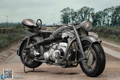 DID Motor Tricycle Motorcycle Model For 1/6 Action Figure Collection Gray Ver. DID - KOEEK