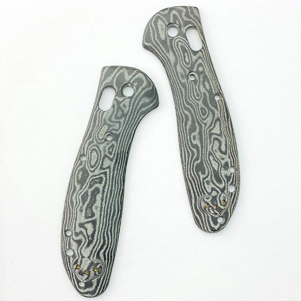 1Pair Custom Micarta Material Handle Scales Patch for Benchmade Griptilian551EDC 07FC0E-D4 - KOEEK