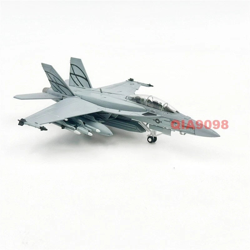 1/100 US Navy F/A-18 Aircraft Carrier-based Aircraft Metal + Plastic Model 07FC0E-D4 - KOEEK