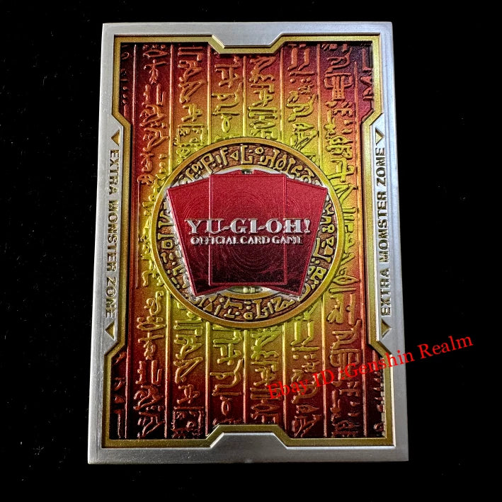 Anime Yu-Gi-Oh! Black Magician Girl Metal Embossed 3D Region Center Card 07FC0E-D4 - KOEEK