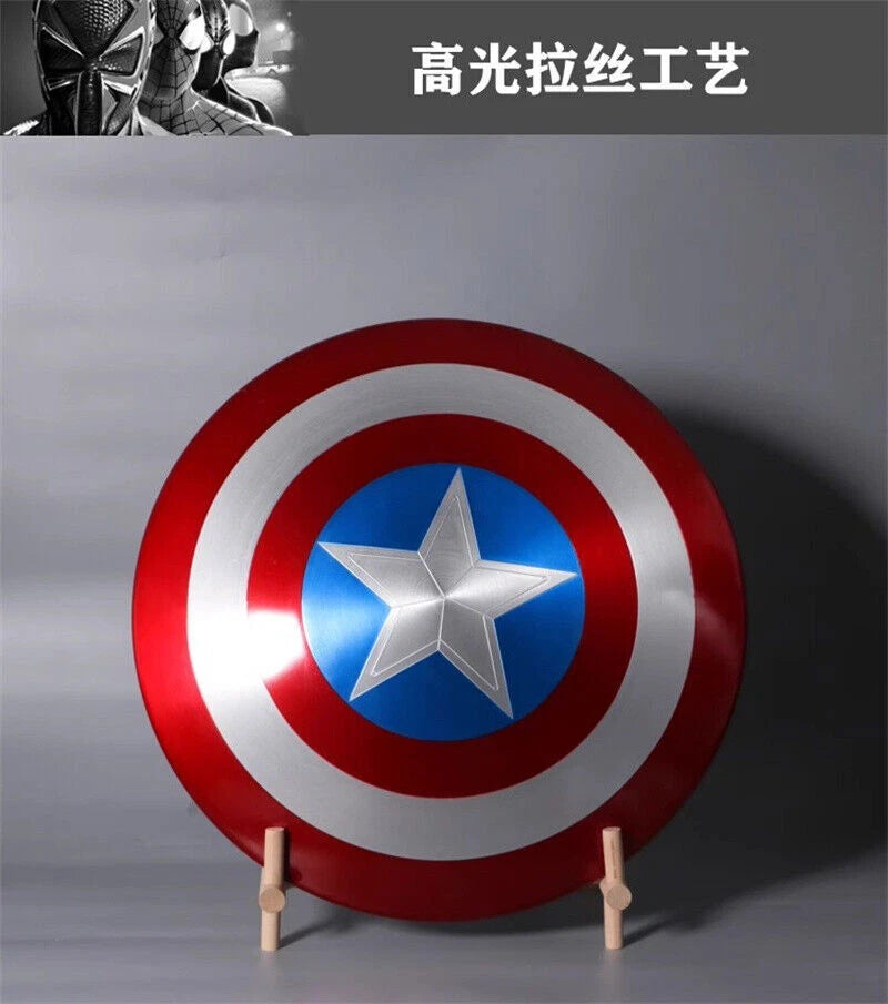 HOT US ! Captain America Shield Marvel Legends 75th Anniversary Alloy Metal 1:1 07FC0E-D4 - KOEEK
