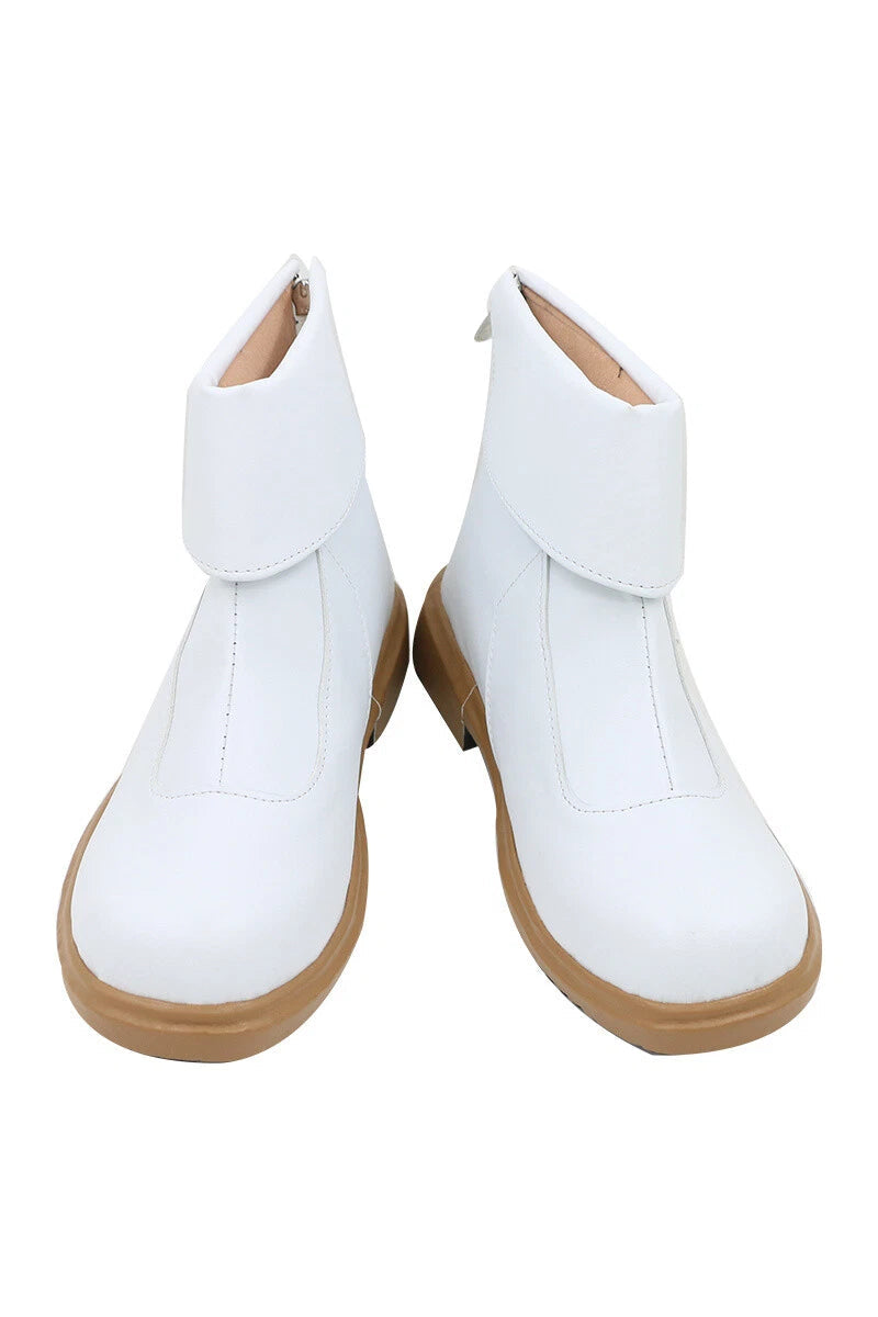 Anime Jujutsu Inumaki Toge Cosplay Costume Shoes Boots White 07FC0E-D4 - KOEEK