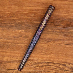 Handmade Titanium Ballpoint Pen EDC Signature Writing Pocket Pen Collectible 07FC0E-D4 - KOEEK