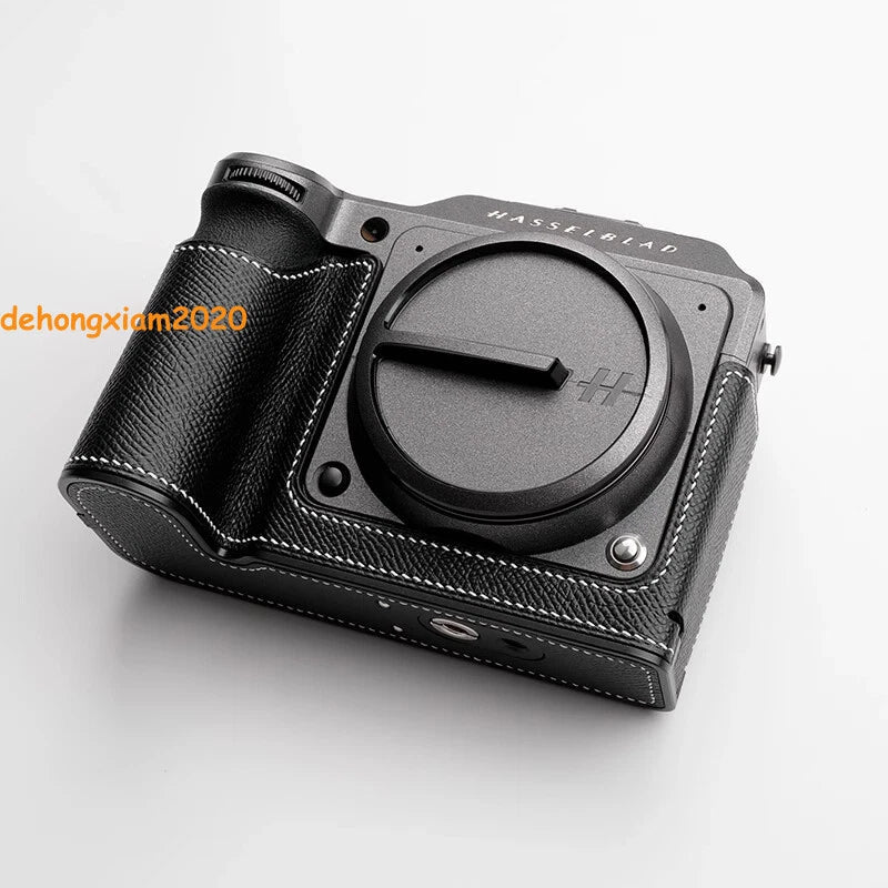 Handmade  Leather Half Case Cover Bag For Hasselblad x2d X2D Camera Gift 07FC0E-D4 - KOEEK