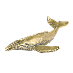 Pure Copper Whale Ornament Tea Pet Decoration 07FC0E-D4 - KOEEK